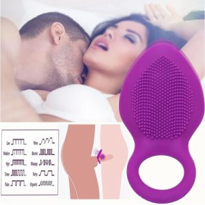 Penis Ring Sex Toys for Men Women Clitoris G-spot Stimulator Vibrator Adult Couples Delay Premature Ejaculation Lock Fine Ring
