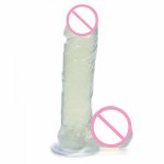 Erotic Sextoys Soft Jelly Dildo Realistic Big Dick Penis Suction Cup Cock Strapon Goods for Adults Sex Toys for Woman Sex Shop
