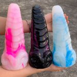 Goat horn Large Anal Sex Toys Huge Size Butt Plugs Prostate Massage For Men Female Anus Expansion Stimulator Big Anal Beads Dick