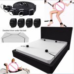BDSM Bondage Sex Toys For Couples Under Bed Kit Rope Handcuffs Bondage Restraints Chastity Wrists & Ankle Cuffs For Sex Games