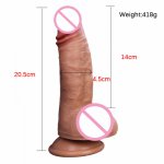 Realistic silicone dildo sex toys for women Realistic penis with suction cup G-spot stimulator vaginal female masturbation sex p