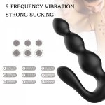 Speed 9 Anal Beads Clitoris Stimulator Anal Vibrator Prostate Massage Dildo Vibrator Wireless Remote Anal Sex Toys for Women Men