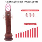 Silicone big Dildo Vibrator G Spot Clitoral Anal Strong Thrusting massager Suction Cup Rotating Vibration Sex Toys for women