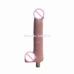 C37 Sex Machine Attachment Skin Feeling Realistic Big Dildos  Huge Big Penis Play Vagina G-spot Anal Adult Sex Toys For Woman