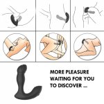 Anal Vibrator Prostate Masturbators Vibrations Erotic Massager for men Anal Butt Plug Dildos Remote Control Sex Toys for Adult
