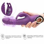 Dildo Vibrator Sex Toy for Women with 7 Thrusting & Rotating Actions for G Spot Clitoral Anal Stimulation, Realistic Vibrating