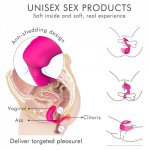 9 Speed Silicone Waterproof Rechargeable Clitoris Vagina Penis Stimulator Massager Adult Sex Toy For Men Women Couples anal plug
