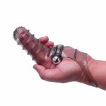 Finger set vibrator G-spot massage clitoris to stimulate female sex toys lesbian orgasm adult products sexy toys