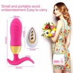 Wireless Remote 10 Speed Wearable Dildo Vibrator Vaginal Tighten Exercise G Spot Vibrator Clitoris Stimulation Adult Products