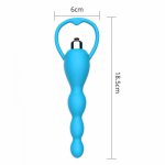 Silicone Anal Beads Sex Toys Vibrator For Men Women Prostate Massager Anal Plugs Extender Toys For Adults Gay Annals Ball Goods