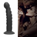 Sex Toys 2 Styles Anal Plug Prostate Massager Sex Products Vaginal Stimulator With Strong Sucker Silicone Bead Dildo SEX FUN