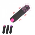 Mini Bullet Vibrator G-spot Massager Powerful Finger Design Sex Toys for Women USB Rechargeable 10 Speed Strong Vibration