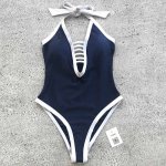 Cupshe Dream Of The Late Strappy One-piece Swimsuit Deep V neck Summer Sexy Bikini Set Ladies Beach Bathing Suit Swimwear