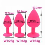 3PCS/SET Anal Plug Ass Massage Vagina Masturbation Butt Plug Anal Sex Toys For Woman Men Gay Erotic Toys For Adults Sex Products