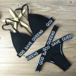 2017 Sexy Beach Swimwear Women Swimsuit Bathing Suit Brazilian Bikini Set Halter Swimwear Summer  Brazilian bottom Monokini