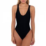KLV Womens Swimsuit Swimming Suit Sexy Swimmer One Piece Bikini Set Swimwear Bandage Push-Up Swimsuits Bathing Suit Beachwear