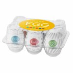 Tenga masturbator - zestaw 6 jajek egg 6 styles pack serie 3