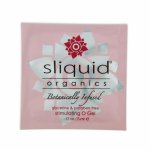 Sliquid, Środek  nawilżający pobudzający - Sliquid Organics O Gel Pillow 5ml SASZETKA