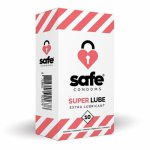 prezerwatywy safe - condoms dodatkowo nawilżone (1op./ 10szt.) | 100% oryginał| dyskretna przesyłka