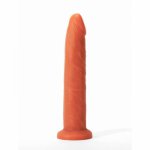 silikonowe dildo na przyssawce penis colours pleasure 16,5cm cielisty