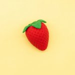 masażer ssąco-wibrujący emojibator strawberry