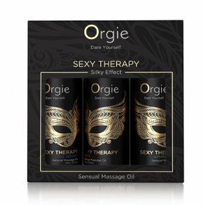 orgie - zestaw trzech olejków do masażu sexy therapy  3 x 30 ml
