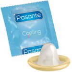 Pasante Cooling Prezerwatywy Chłodzące z Prążkami 10 szt