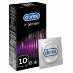 Prezerwatywy Prążkowane Durex Intense 10 sztuk