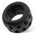 oxballs - silikonowy pierścień na penisa czarny airballs air-lite