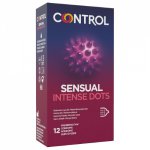 Prezerwatywy-Control Sensual Intense Dots 12
