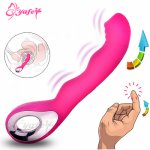 Yafei, YAFEI 10 speed G Spot Vibrator Rechargeable Clitoral Stimulator Vibrating finger Wand Massager Adult Intimate sex toys for Women