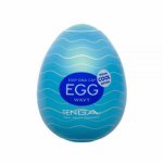 Masturbator Tenga Egg - Wavy Cool | 100% ORYGINAŁ| DYSKRETNA PRZESYŁKA