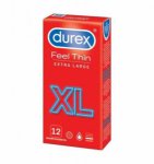 Prezerwatywy Durex Feel Thin XL (1 op. / 12 szt.) | 100% ORYGINAŁ| DYSKRETNA PRZESYŁKA