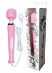 Stymulator-Magic Massager Wand Cable 110-240V Pink 10 Function