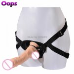 Strap on Realistic Dildos Pants for Adult Women Lesbian Couples Strapon with Harness Suction Cup Dildo Panties Sex Products