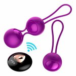Wireless Remote Women Vagina Balls Rechargeale Kegel Ball Vibrator Egg Shrink Yin Vaginal Tight Exercise Massager Sex Machine