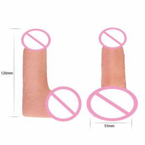 lovetoy 5'' Soft TPE Realistic Dildo Skinlike Limpy Cock Adult Sex Toy For Women Sex products