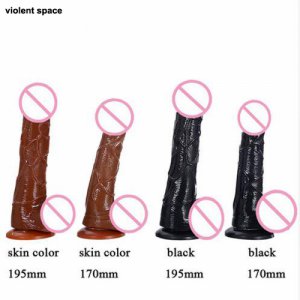Violent space Realistic Big Dildo Penis with Textured Shaft & Strong Suction Cup Sex Toy for Women sexty Shop Adult Sex Products