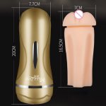 3D Vagina and Anal Dual Tunnels Pocket,Pussy Masturbator Cup For Male Portable Masturbation Sex toys for Men Erotic Toy Sex Shop