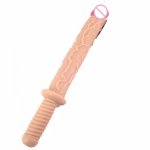 New Female simulation dildo With handle Large penis Couples flirting sex toys Female masturbation massage stick 