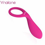 Nalone, Nalone Silicone Vibrator Waterproof Sex Machine Bullet Dildo Vibrator For Couples Adult Sex Toys Silicone Rings for Man Sex Toys