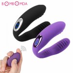 Waterproof U Type 10 Speed Vibrator For Women USB Rechargeable G-Spot Stimulate Vibrators Adult Sex Toys for Couple Sex Product