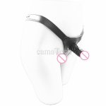 PU Leather Strapon Realistic Dildo Pants Lesbian Strap On Penis Harness Women Strap-on Dildos Panties For Couples Adult Sex Toys