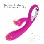 Powerful Double Vibrating Dildo Vibrators For Women,G Spot Adult Sex Toys for Woman,Clitoris Massage Sex Products for Women
