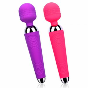 10 Speed AV Magic Wand Vibrate USB Rechargeable Cordless Full Body Personal Vibrator Massage Sex Toys for Woman