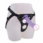 Strap On Dildo with Strong Suction Cup Removable Huge Realistic Jelly Dildos Dong for Couple Lesbian Strapon Harness Sex Toys