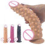 Odorless Silicone Huge Penis Dildos Flexible Anal Plug With Suction Cup Masturbation Device Adult Products Sex Toys For Women