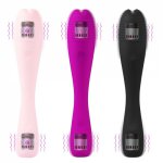 Magnetic Charging Waterproof Dual Vibration Dildo G Spot Clitoral Vagina Massage Sex Toy Female Orgasm Erotic Vibrator for Woman