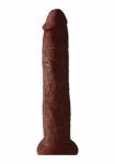Pipedream King Cock - Dildo REALISTYCZNE brązowe 33 cm (13 ')